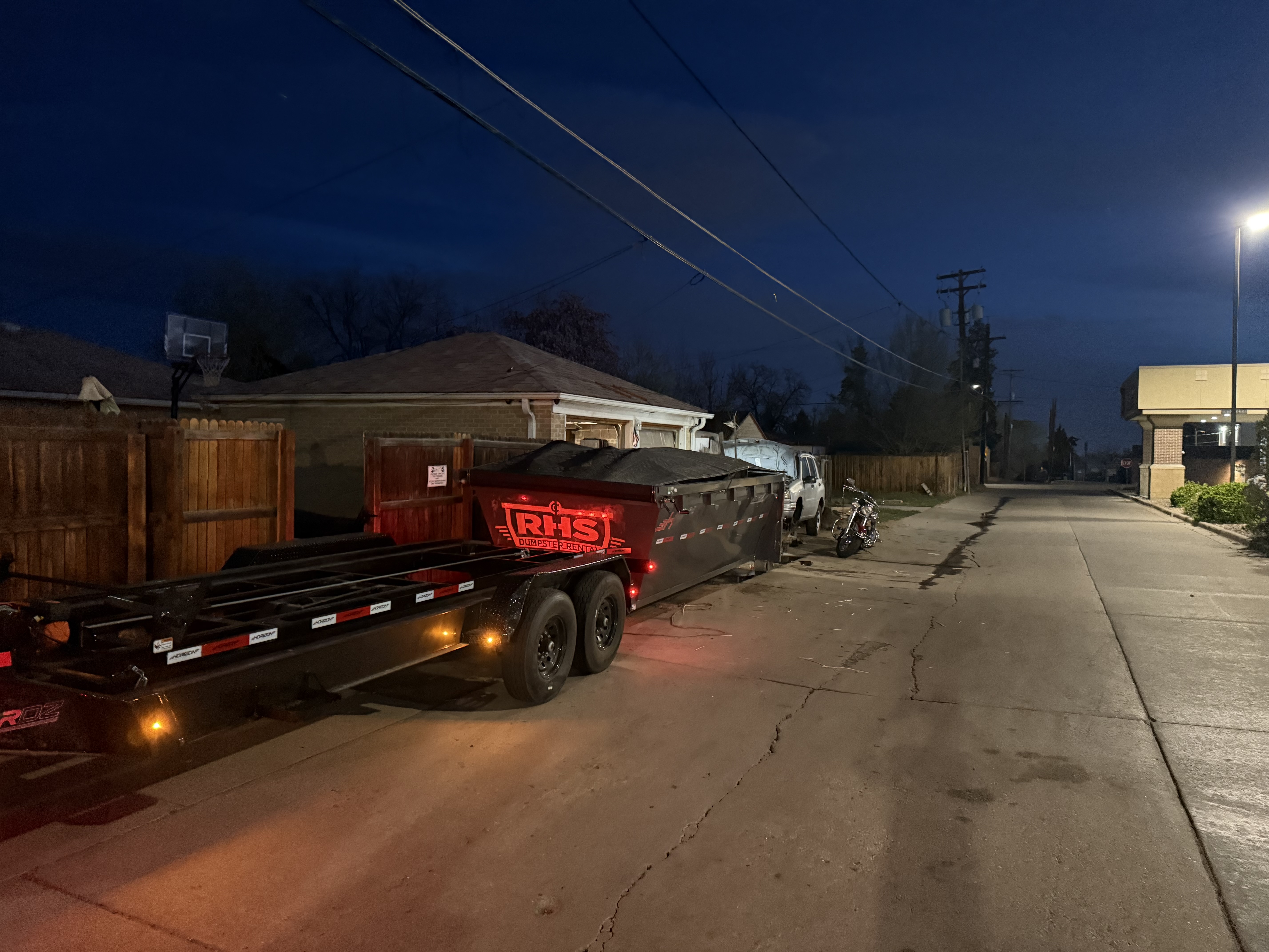 RHS night delivery